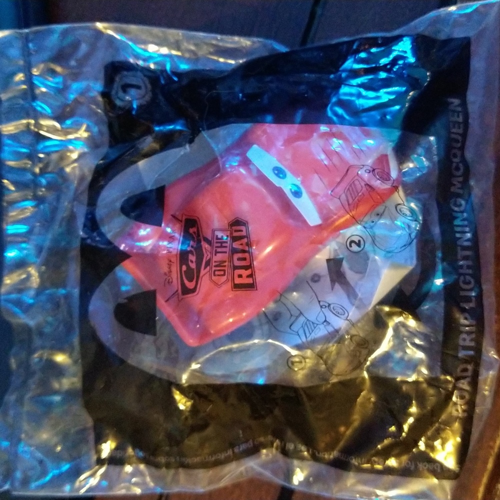 NIP Road Trip Lightening McQueen #1 McDonald’s happy meal